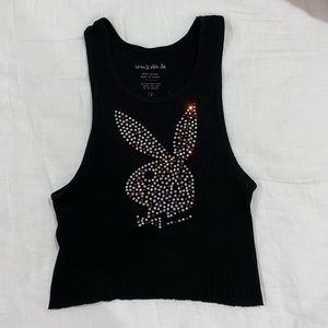 SOLD playboy tank with gemstones